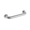 Kibi Circular 12-Inch Stainless Steel Grab Bar - Brushed Nickel KGB1012BN - alternate 1